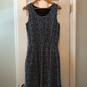 Figure flattering business casual dress